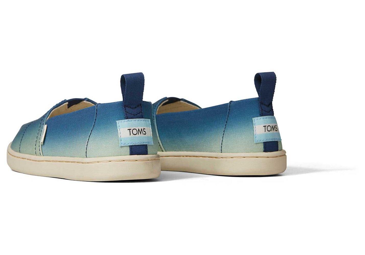 Toms Espadryle Dziecięce Indygo - Alpargata Youth Płócienne - 64AZHIEDT